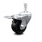 Service Caster 3 Inch Soft Rubber Wheel Swivel 10mm Stem Caster with Total Lock Brake SCC SCC-TSTTL20S314-SRS-M1015 - alternate 1
